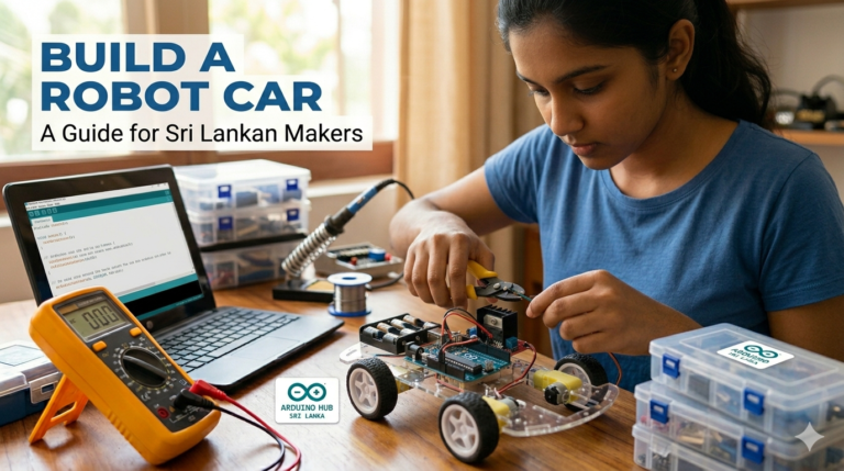Build Your First Robot Car: A Guide for Sri Lankan Makers